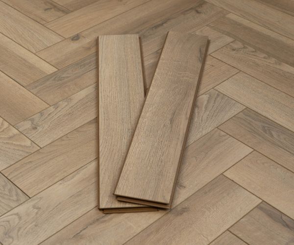 TerraForm Cataluna Coastal Clay Herringbone 12mm.