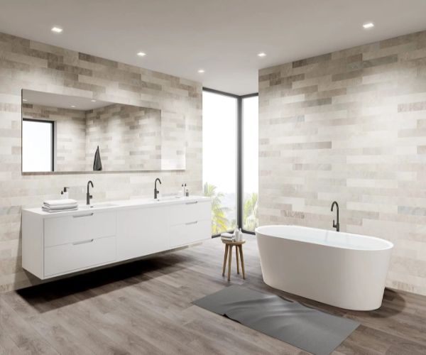 Brushed Oak Click + LVT 5mm.