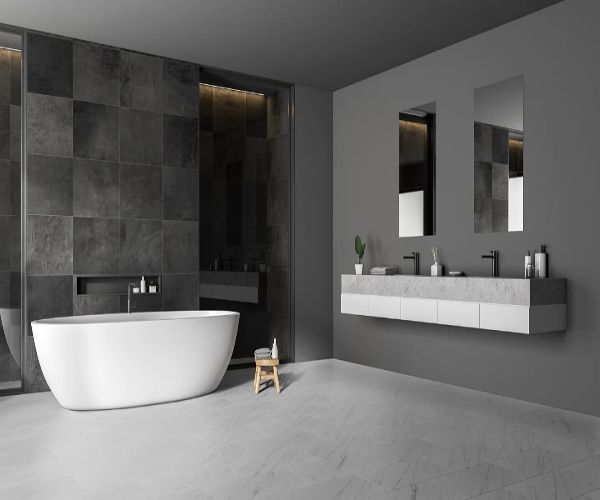 Carrara White Click + LVT 5mm.